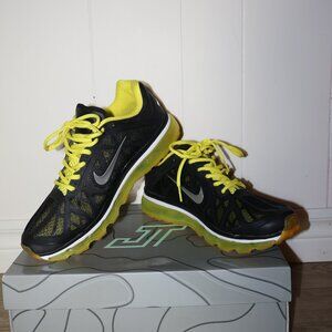 Nike Air Max Running Shoes – Black/Volt Yellow – Men’s US 8.5